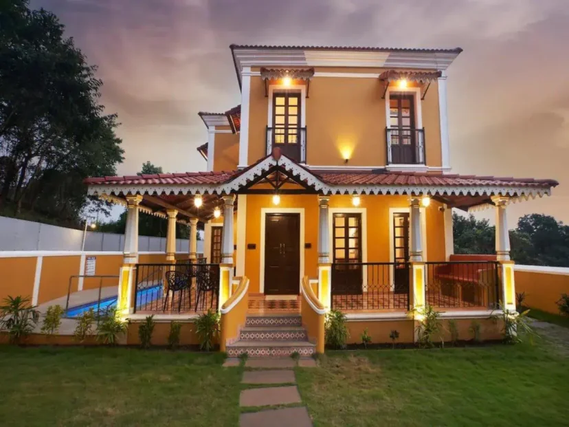 Best Villas in North Goa Near Baga Beach With Private Pools